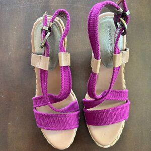 NEW Banana Republic Vierra Espadrille Fushchia Size 7.5
